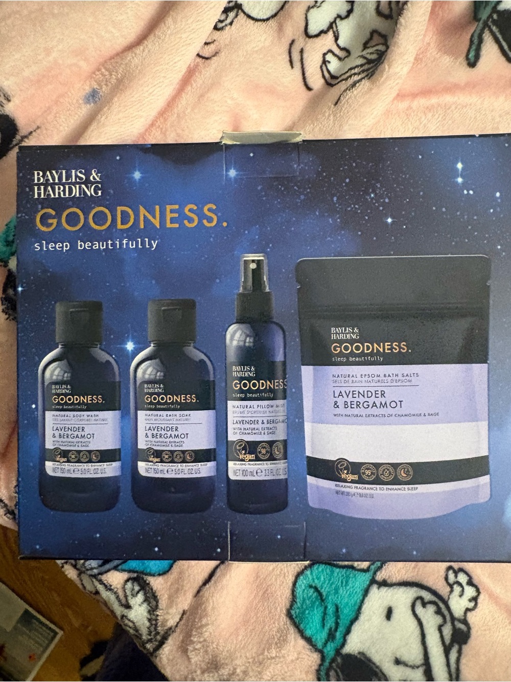 Baylis & Harding Goodness Lavender & Bergamot Bath & Body Set - sleep